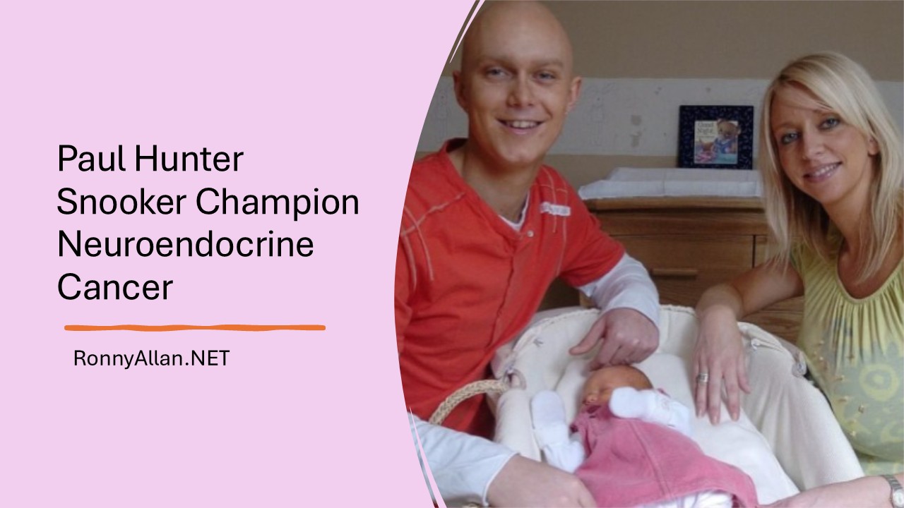 Paul Hunter Tribute - Snooker champion and Neuroendocrine Cancer patient