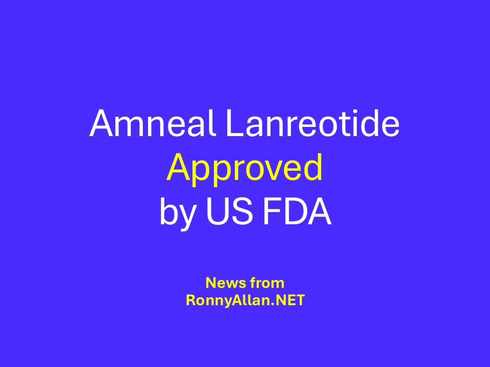 Amneal Lanreotide Approved by US FDA